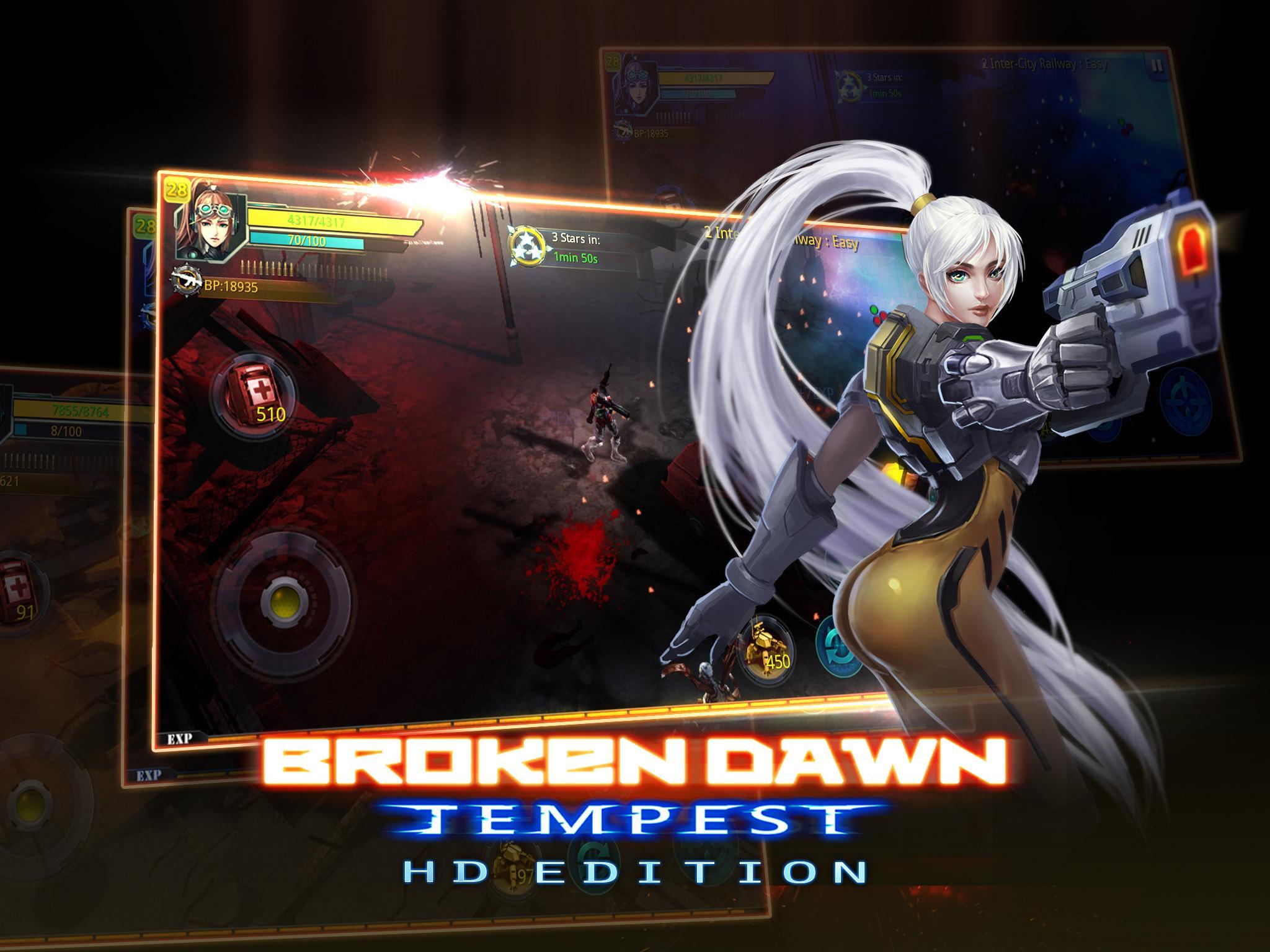 Broken Dawn:Tempest HD Game Screenshot