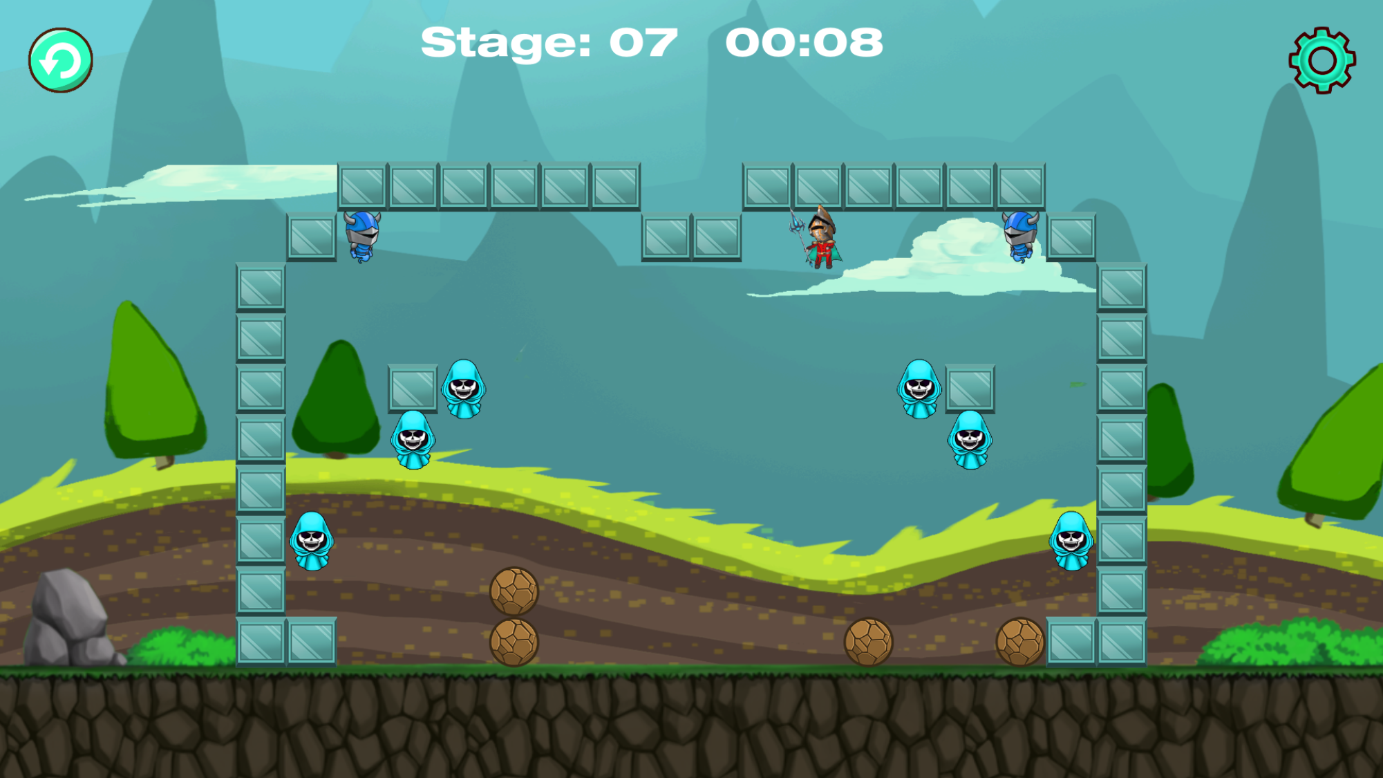 Captura de Tela do Jogo 尖兵骑士