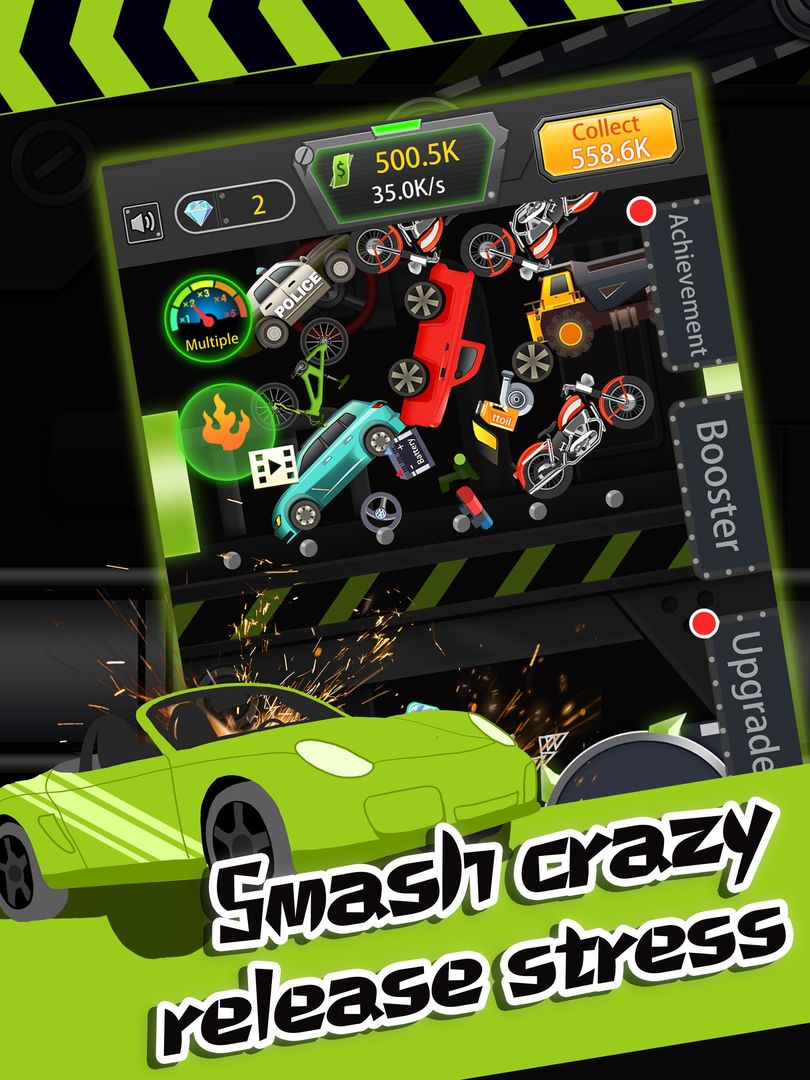 Crazy crush-smash it！ screenshot game