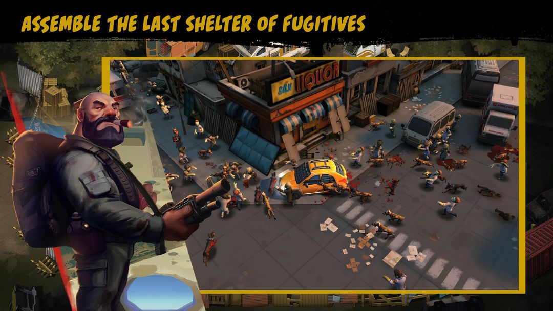 Deadly Convoy: Zombie Defense ภาพหน้าจอเกม