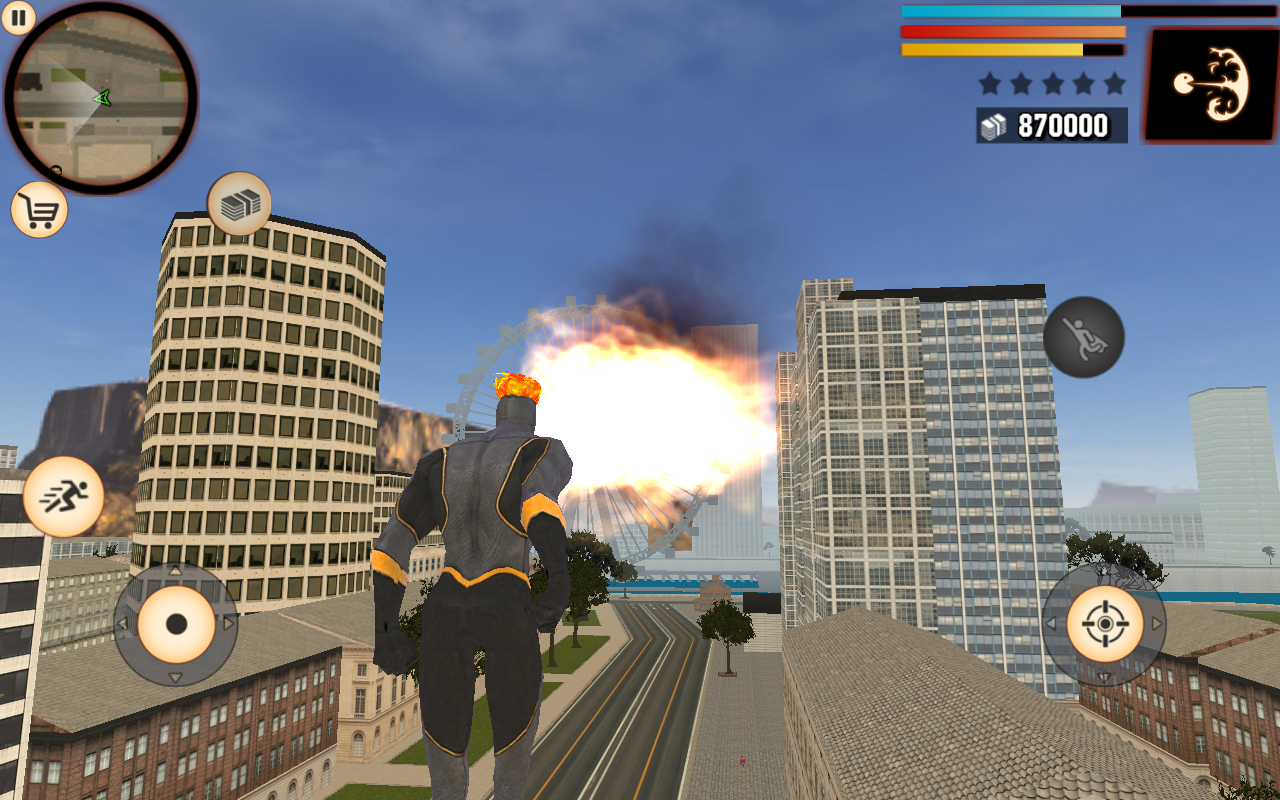 Screenshot of Flame Hero