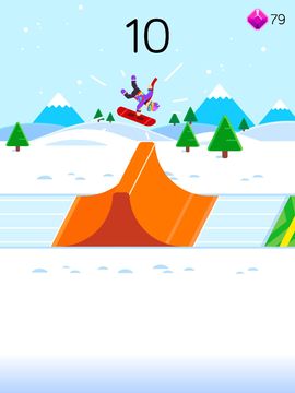 Ketchapp Winter Sports Game Screenshot