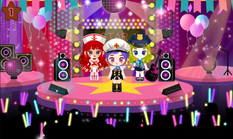 Скриншот игры Fashion Judy: Uniform style