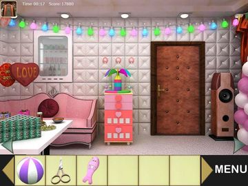 Escape From Girl BirthdayParty Game Screenshot