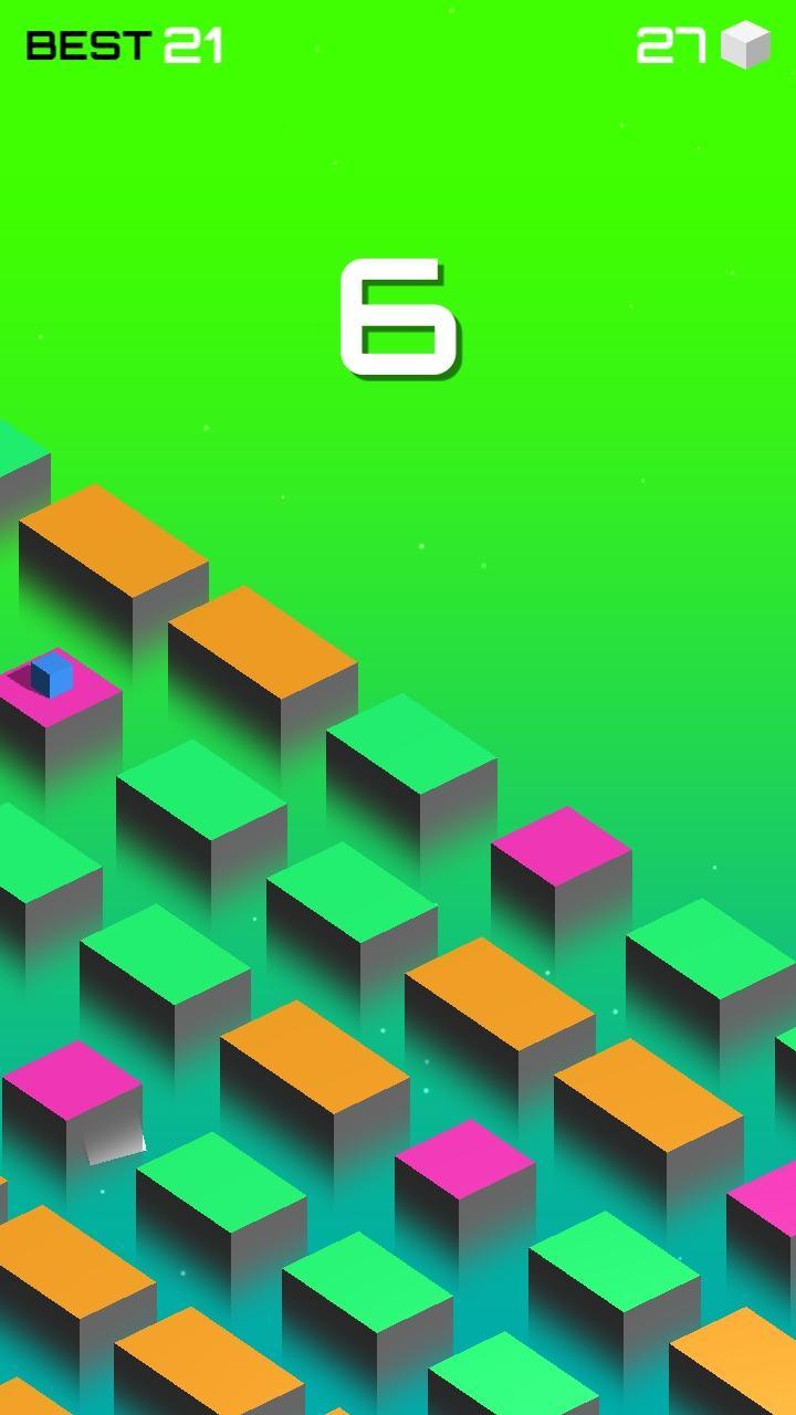 Screenshot of Cross Road Block Game