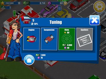 Cuplikan Layar Game Car Mechanic Manager