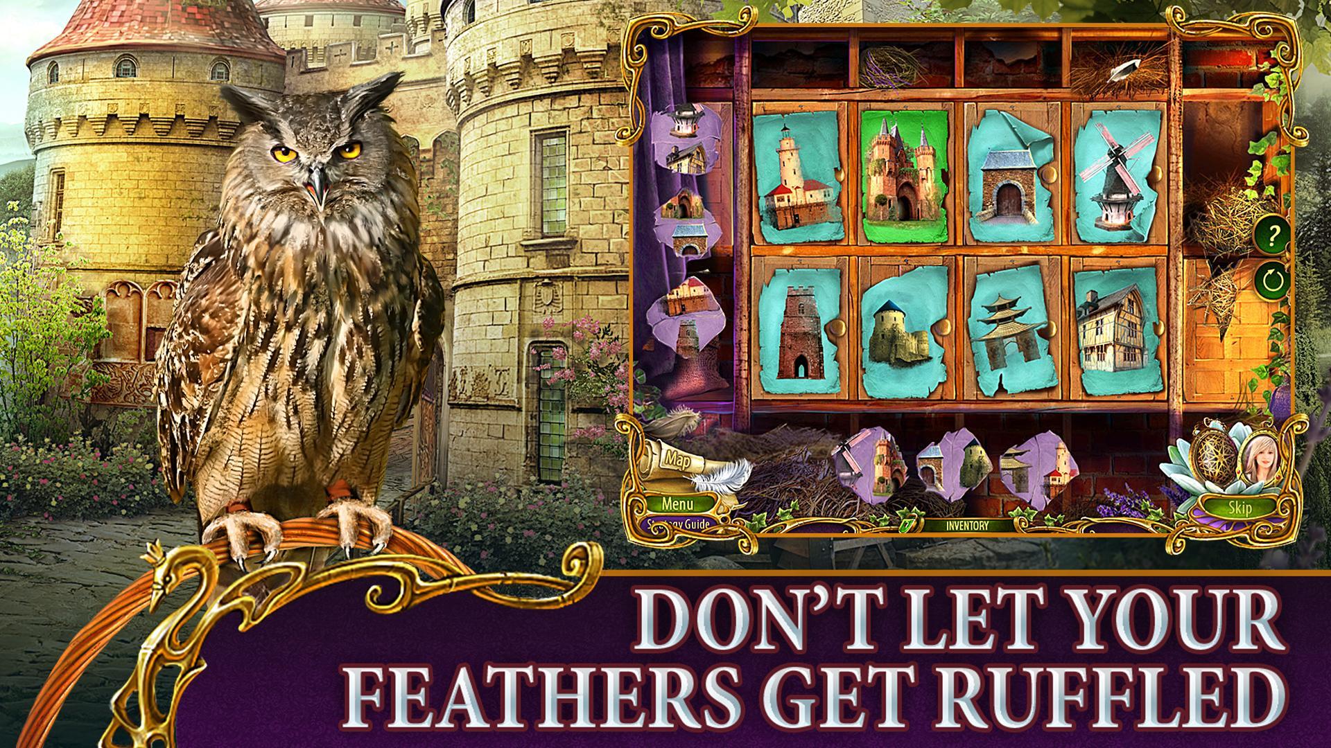 Hidden Objects - Dark Romance: Game Screenshot