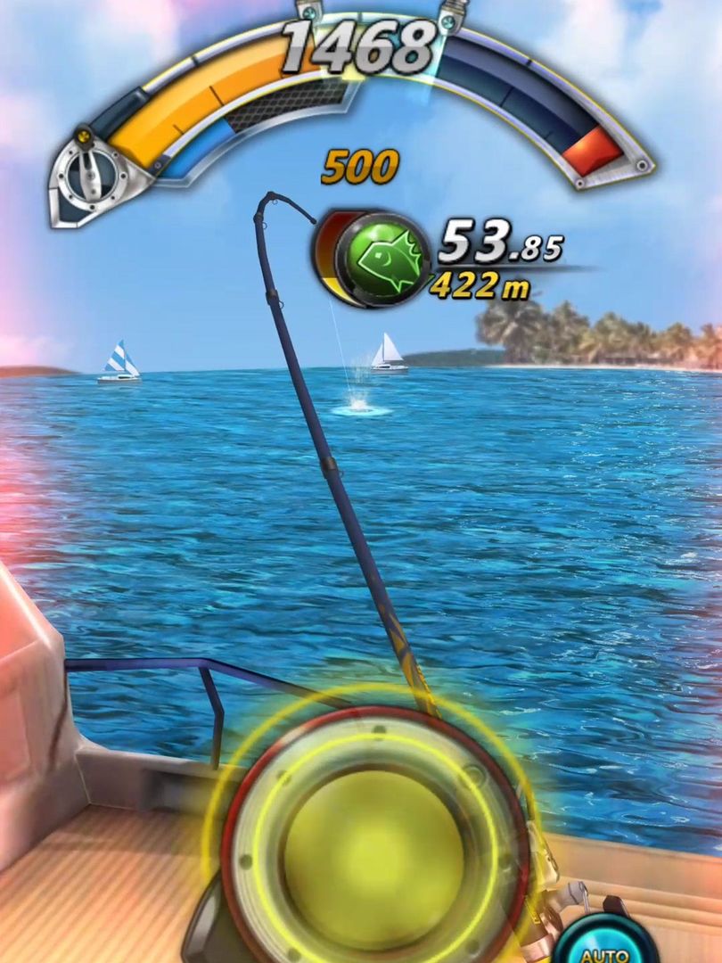 Screenshot of Fishing Tour : Hook the fish!
