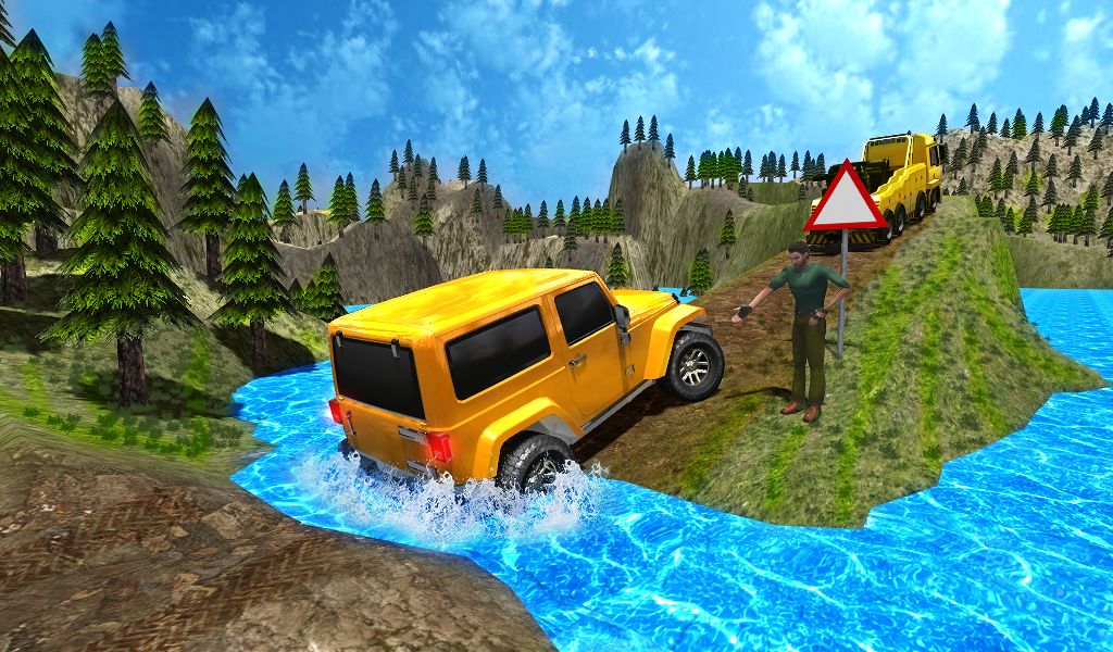 Offroad Racing 3D screenshot game