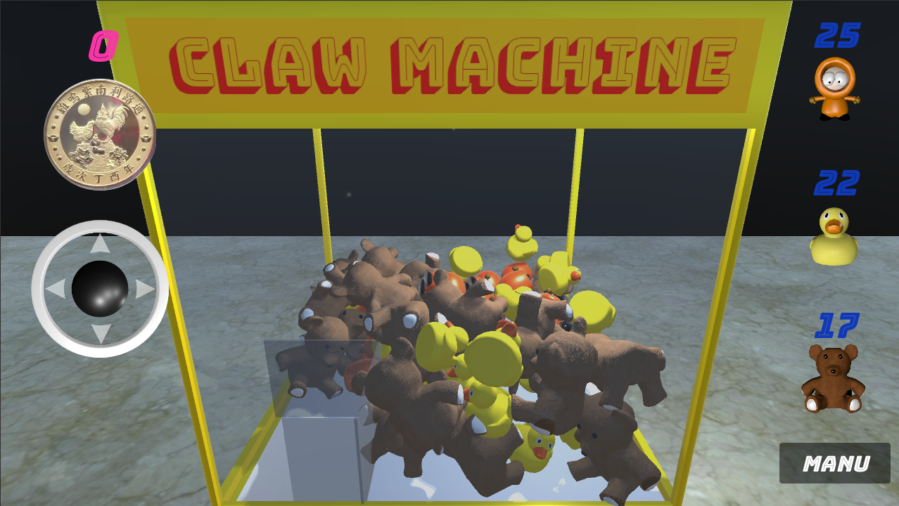 Claw Machine screenshot game