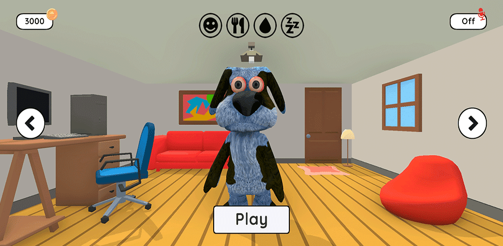 My Talking Pablo Game Screenshot