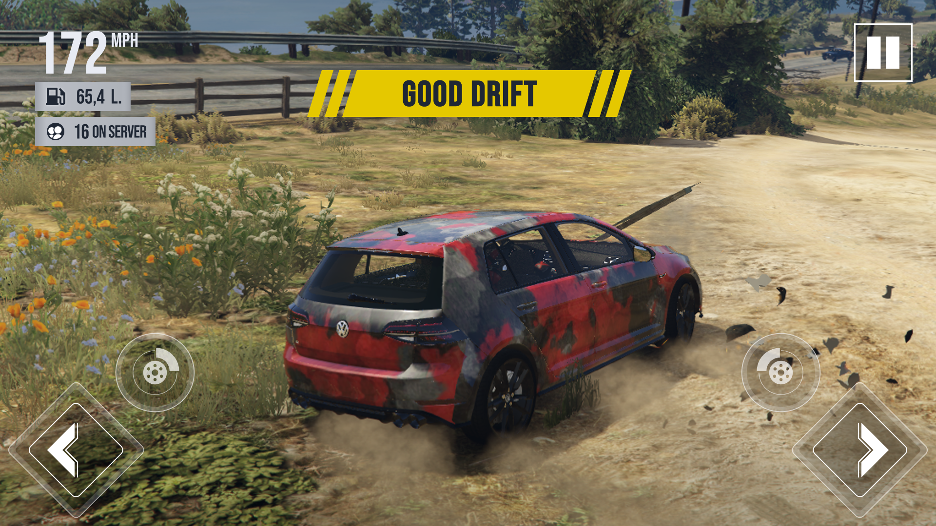 Volkswagen Golf GTI: Car Game Game Screenshot