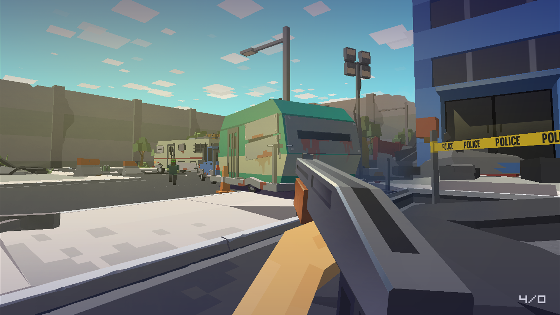 Combat Strike. Pixel Edition Game Screenshot