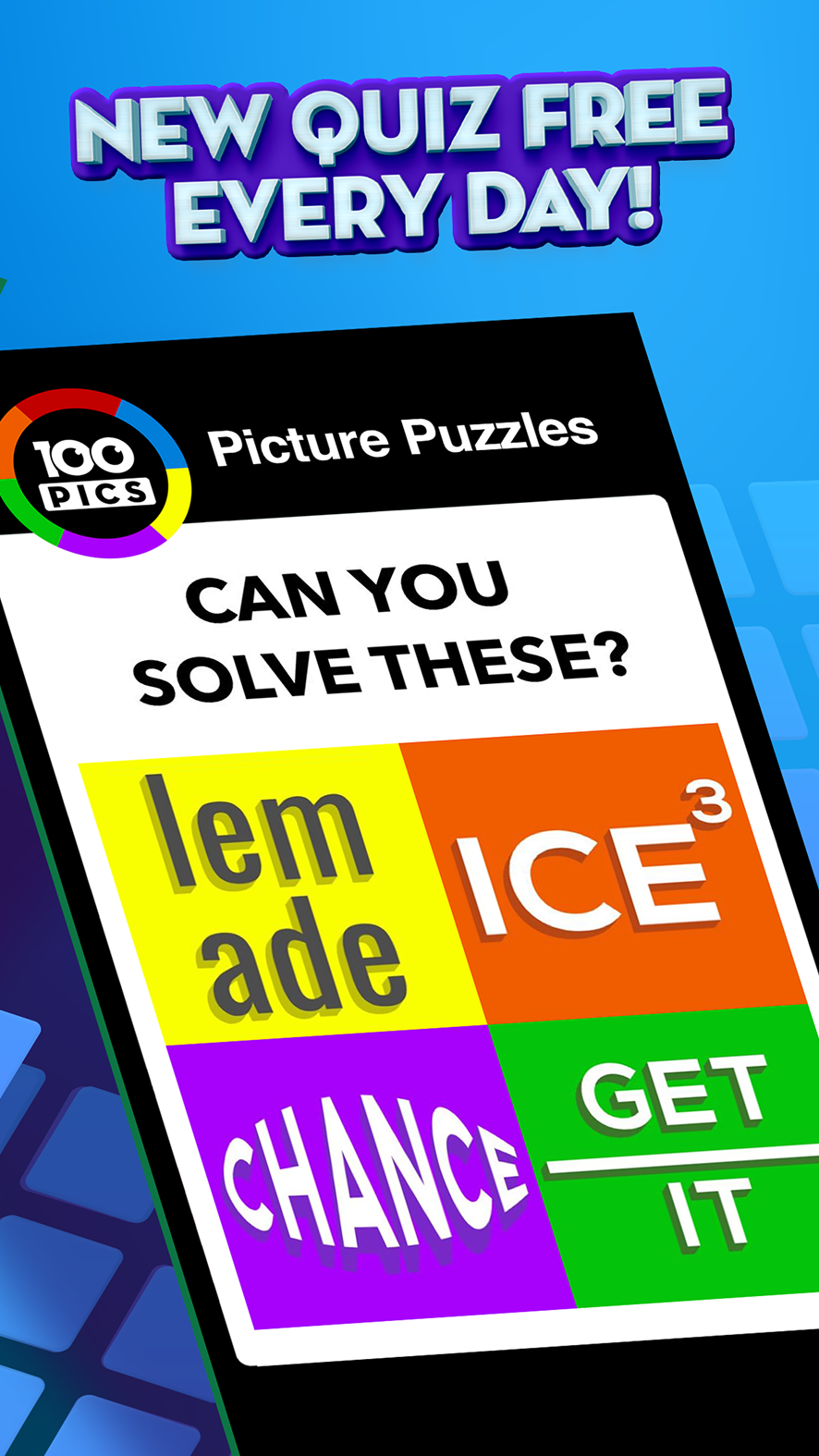 Screenshot of 100 PICS Quiz - Logo & Trivia