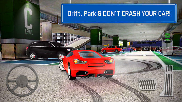 Multi Level 7 Car Parking Garage Park Training Lot Game Screenshot