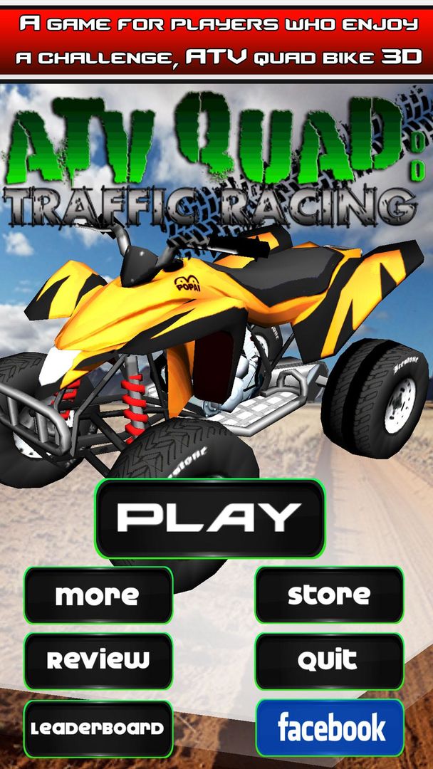Screenshot of ATV Quad Traffic Racing
