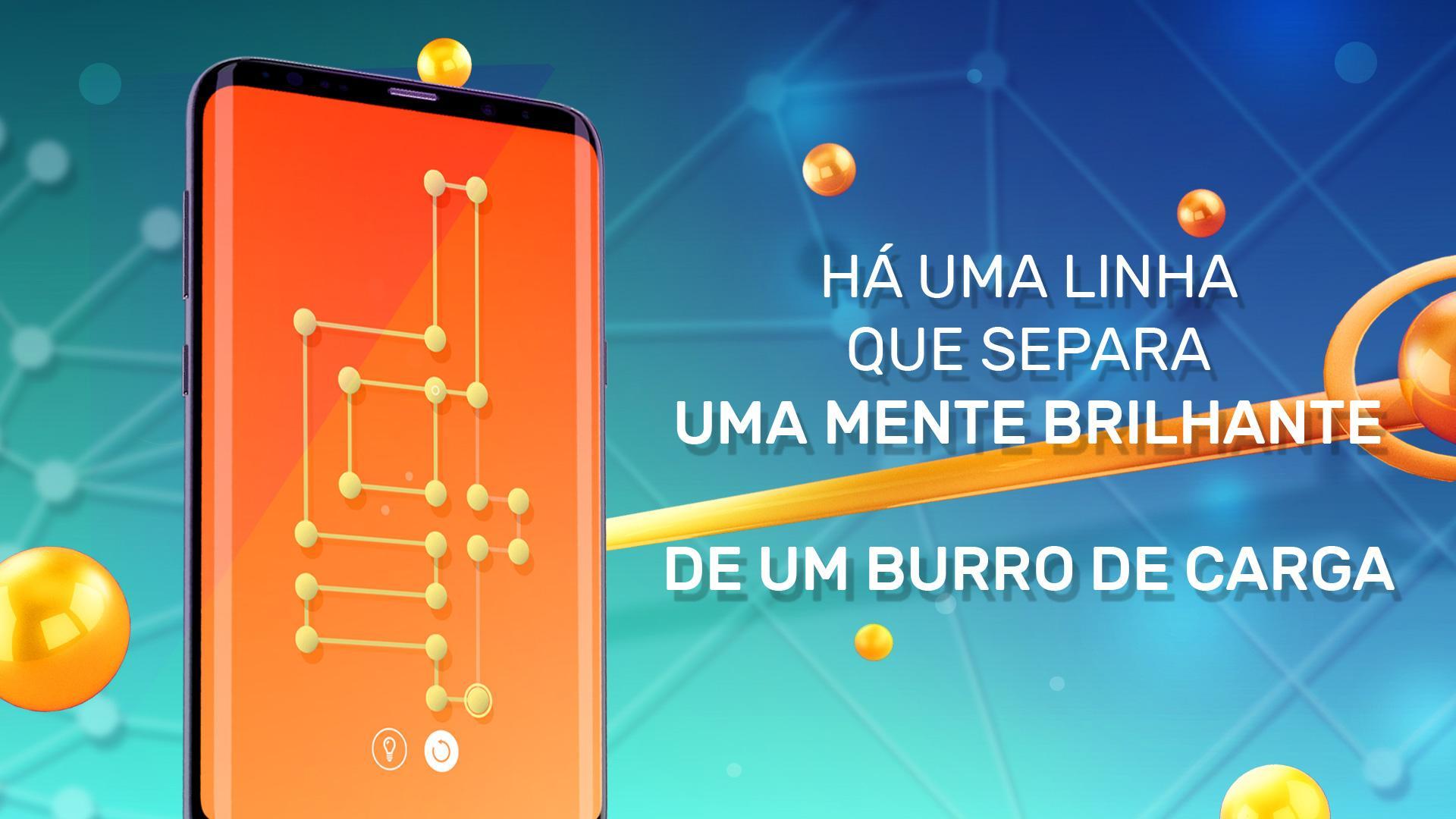Captura de Tela do Jogo One Line - Puzzle em Uma Linha