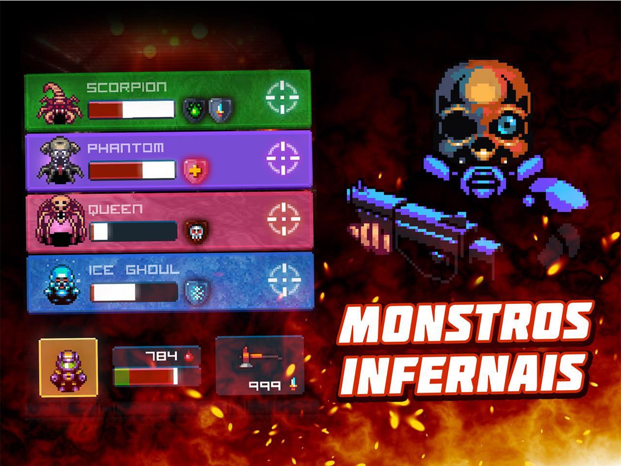 Captura de Tela do Jogo Dead Shell・Roguelike Crawler