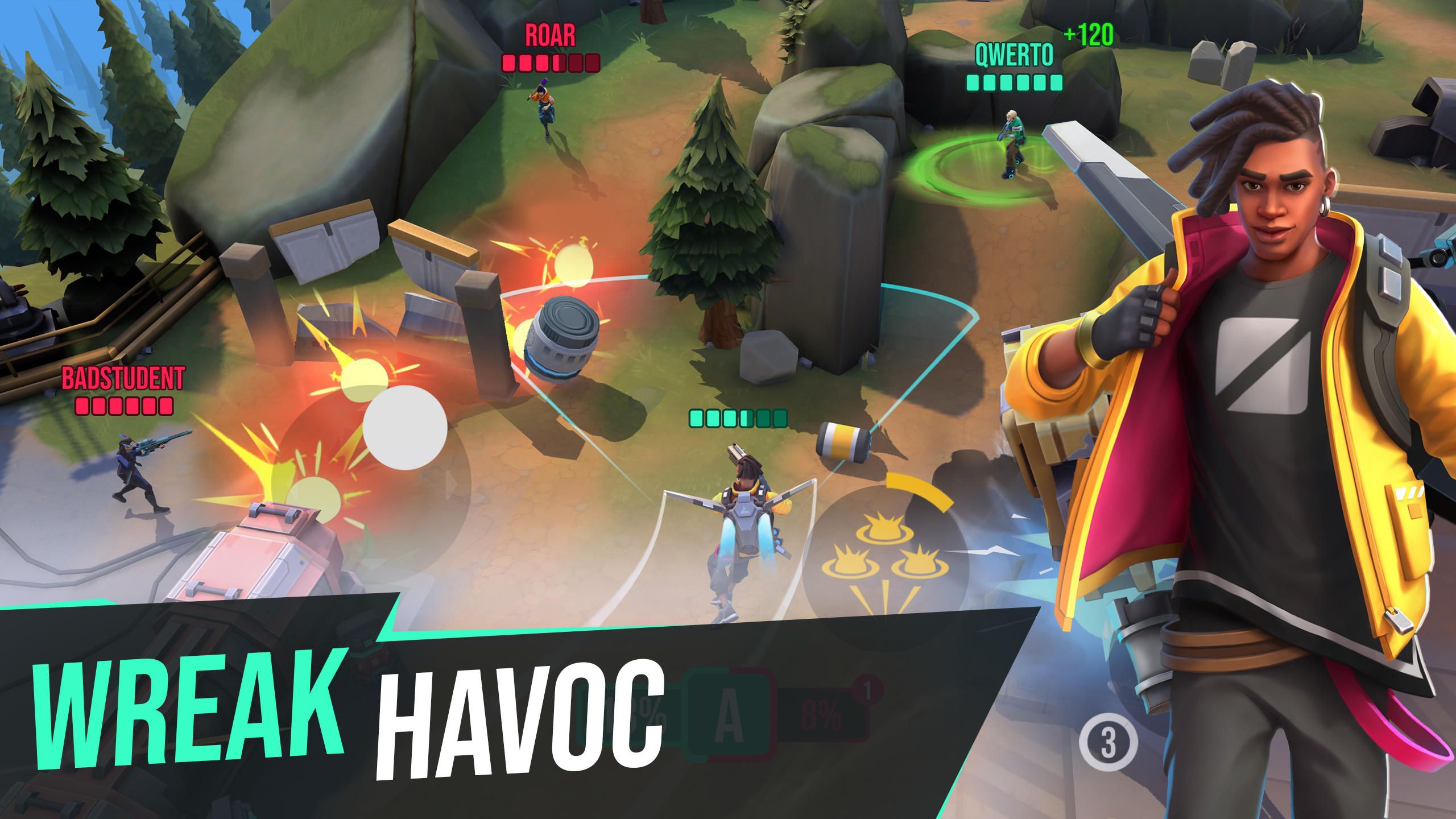 Ricochet Squad Game Screenshot