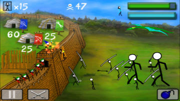 StickWars Game Screenshot