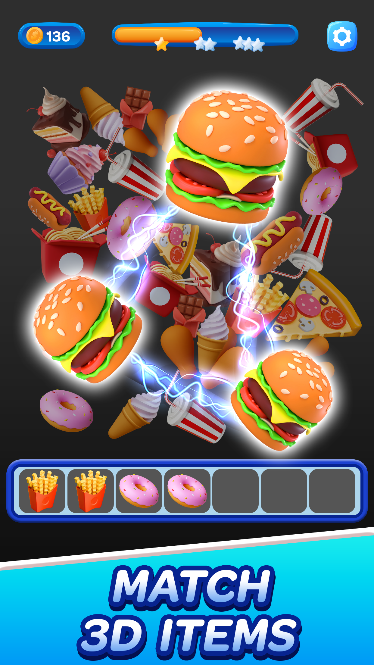 Cuplikan Layar Game Match 3D Mania - Matching Game