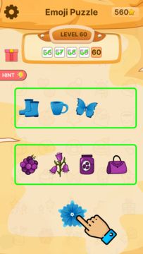 Guess the Emoji: Puzzle App ゲームのスクリーンショット