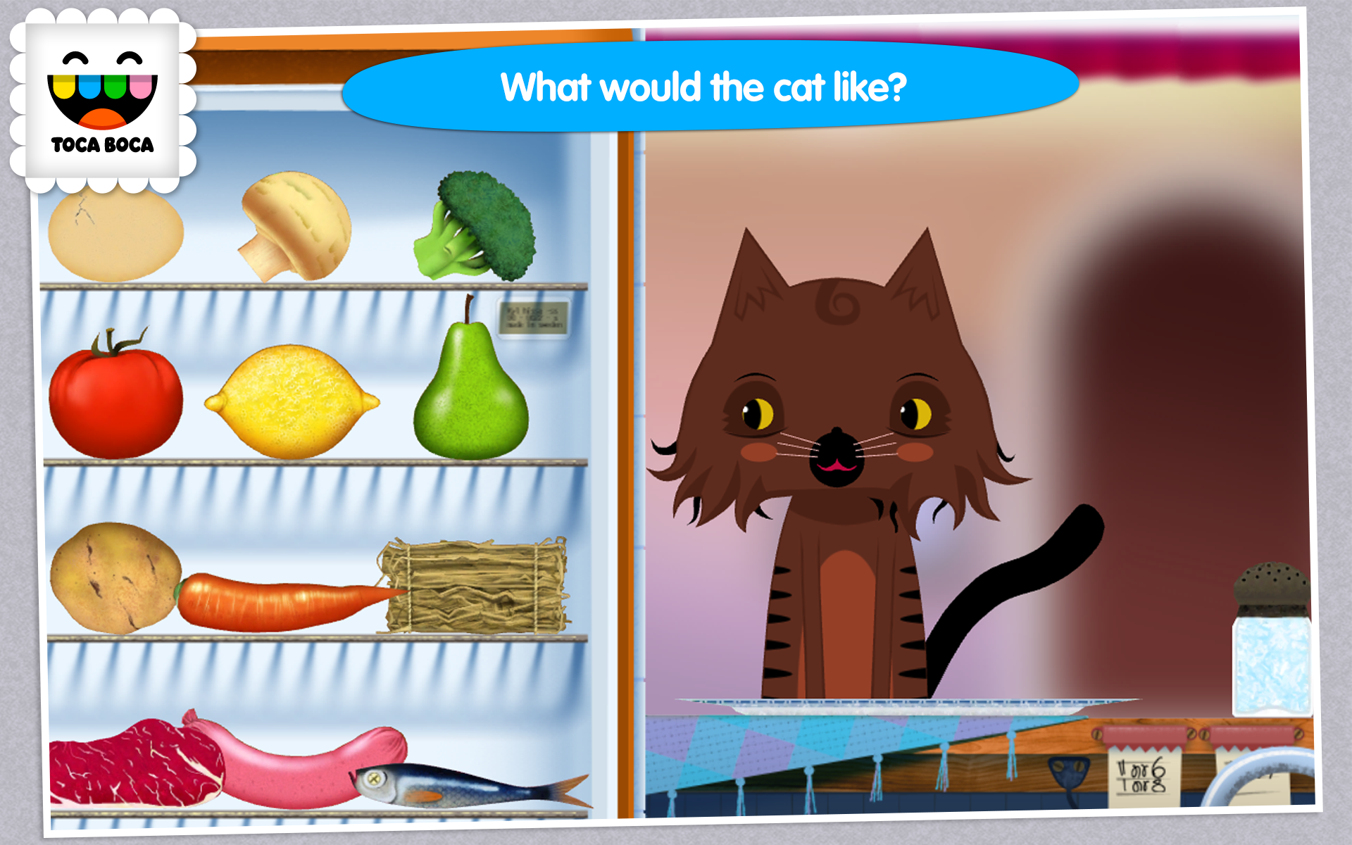 Cuplikan Layar Game Toca Kitchen