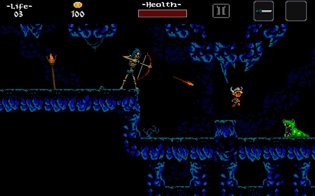 Ghoulboy - Dark sword of Goblin-Action platform 게임 스크린 샷