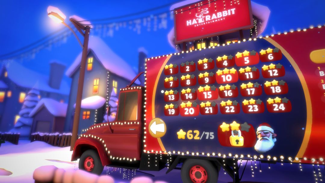Merry Snowballs (Mobile, 360 & Cardboard) 게임 스크린 샷
