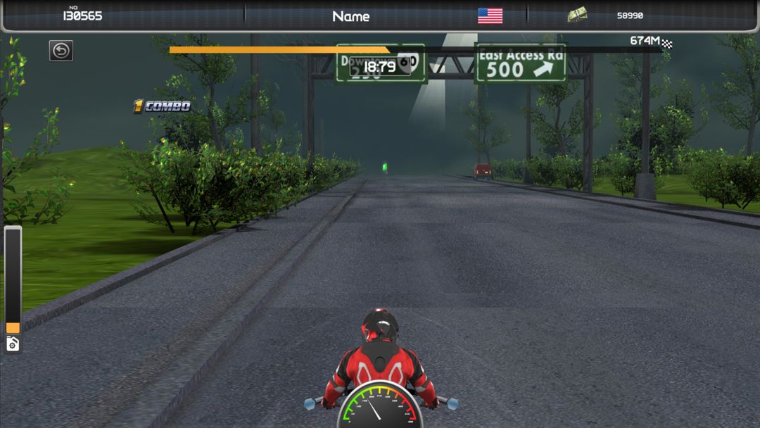 Screenshot of Bike Race: Motorcycle Game