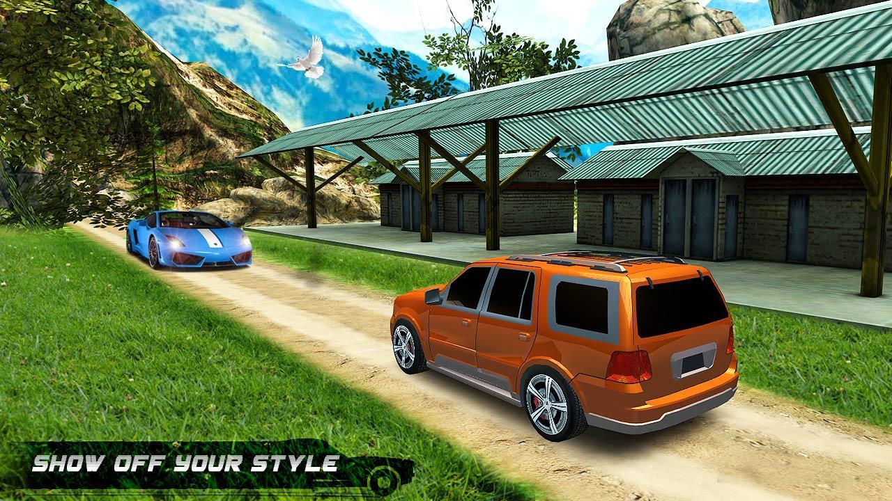Mountain Car Drive Game Screenshot
