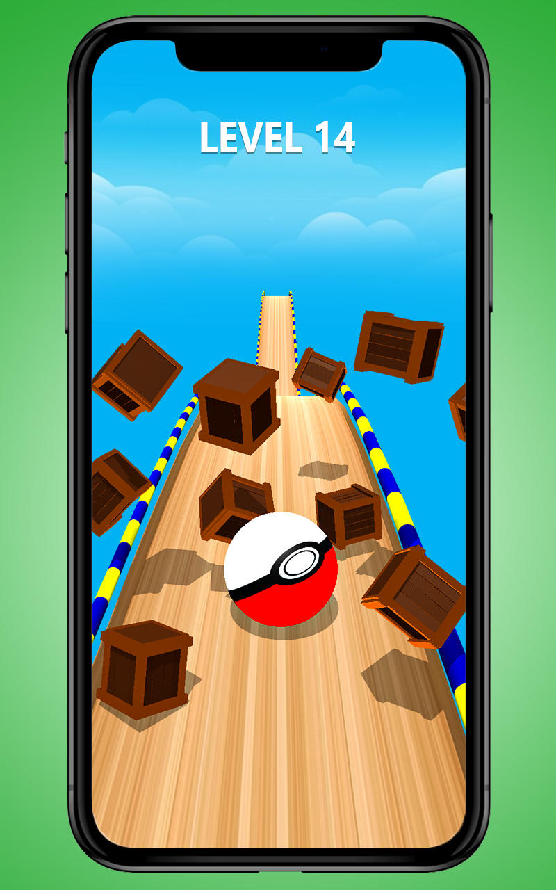 Скриншот игры Sky Ball Rush Rolling Master