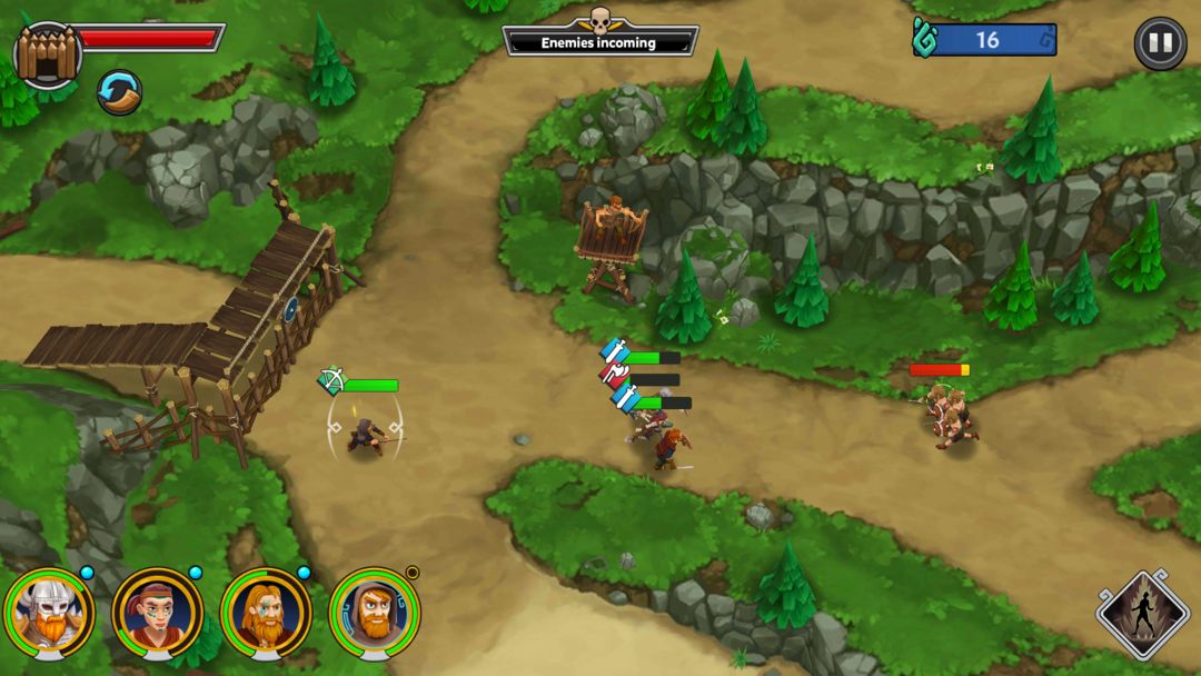 Heroes of Valhalla screenshot game