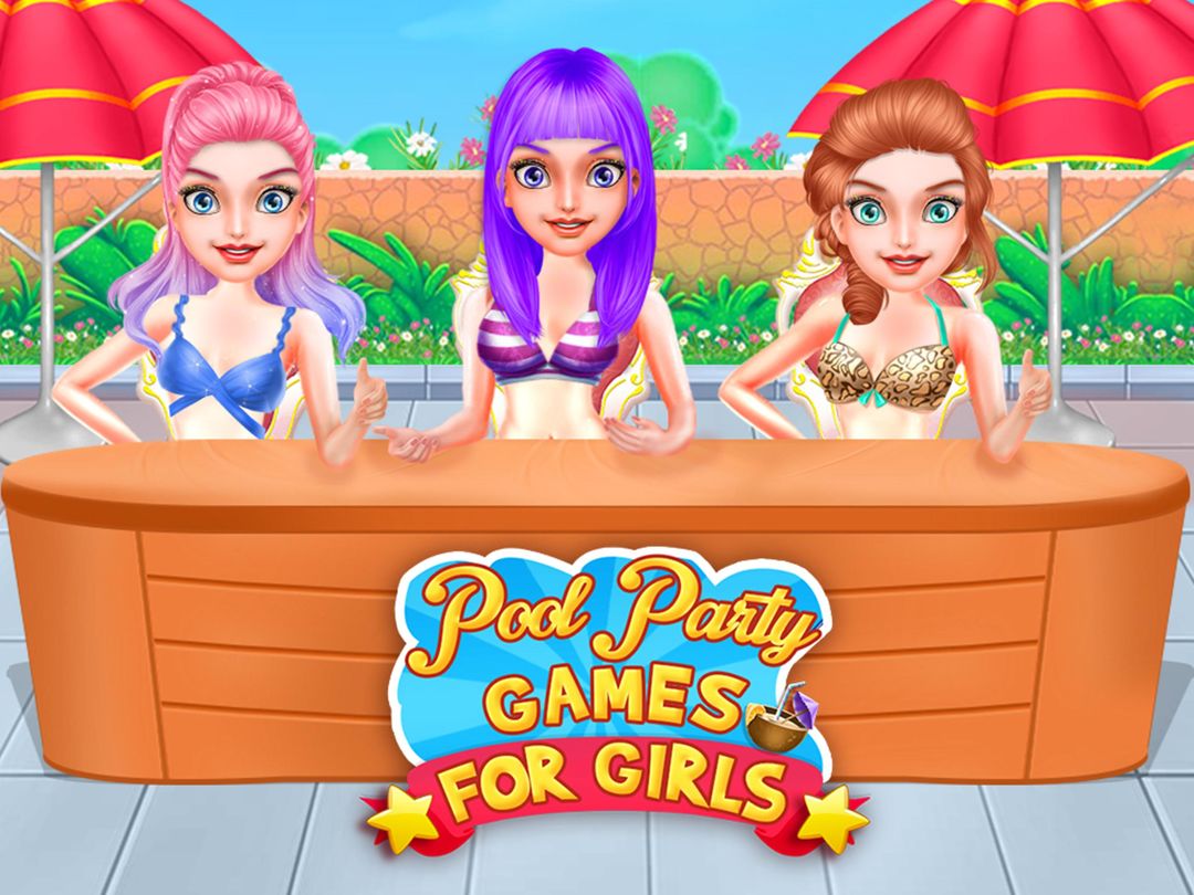 Pool Party Games For Girls - Summer Party 2019 게임 스크린 샷