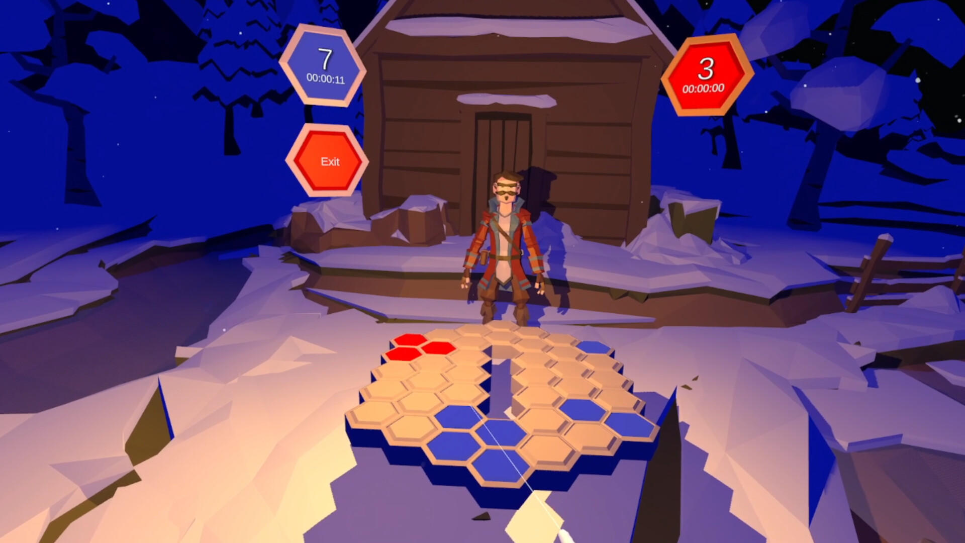 Hexagon Ultra VR 게임 스크린 샷