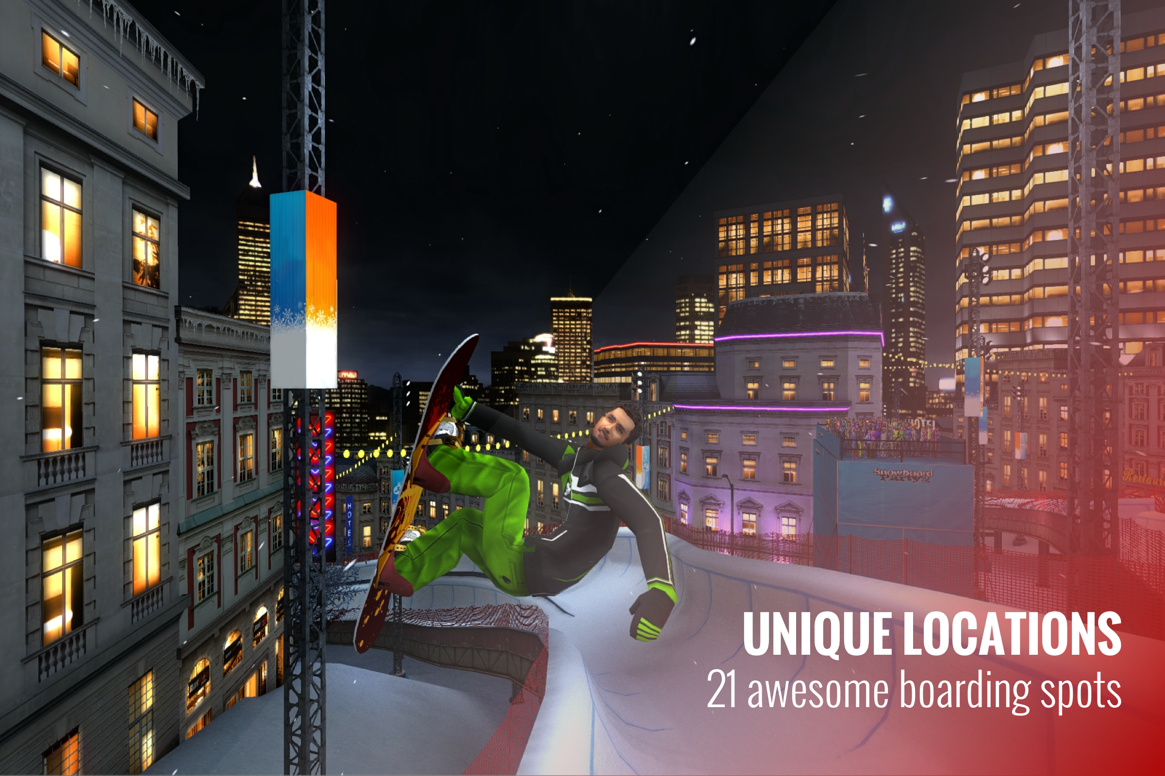 Snowboard Party World Tour Pro Game Screenshot