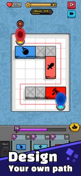 Block Rush: Defense Game Screenshot