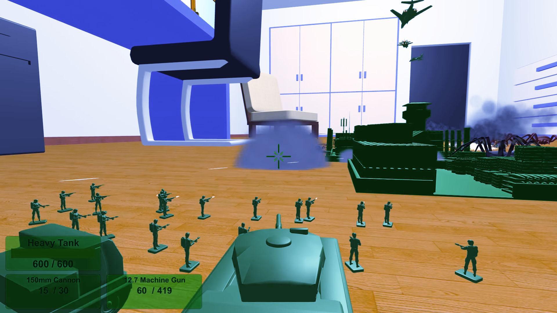 Screenshot 1 of အိမ်စစ်ပွဲများ - အရုပ်စစ်သား VS ပိုးကောင်များ 1.3