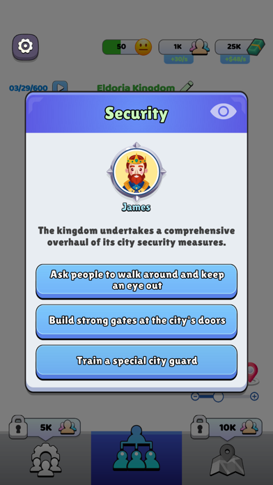 Captura de Tela do Jogo Kingdom Life!