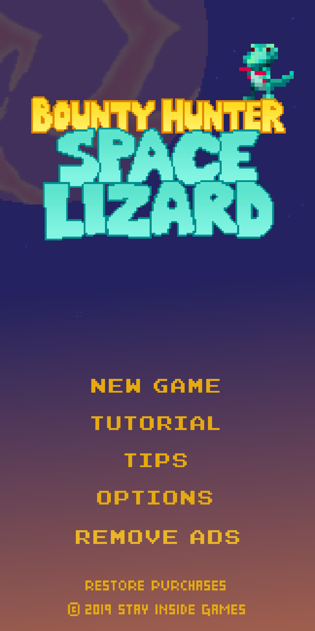 Screenshot 1 of Bounty Hunter Space Lizard 1.1.15