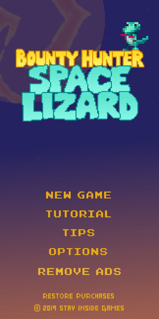 Bounty Hunter Space Lizard 게임 스크린 샷