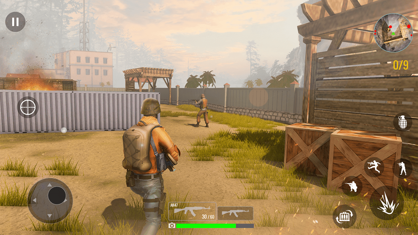 Fps Commando Offline Fire Game Screenshot