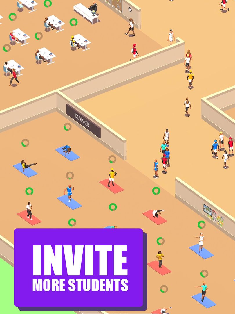 Idle School 3d - Tycoon Game screenshot game