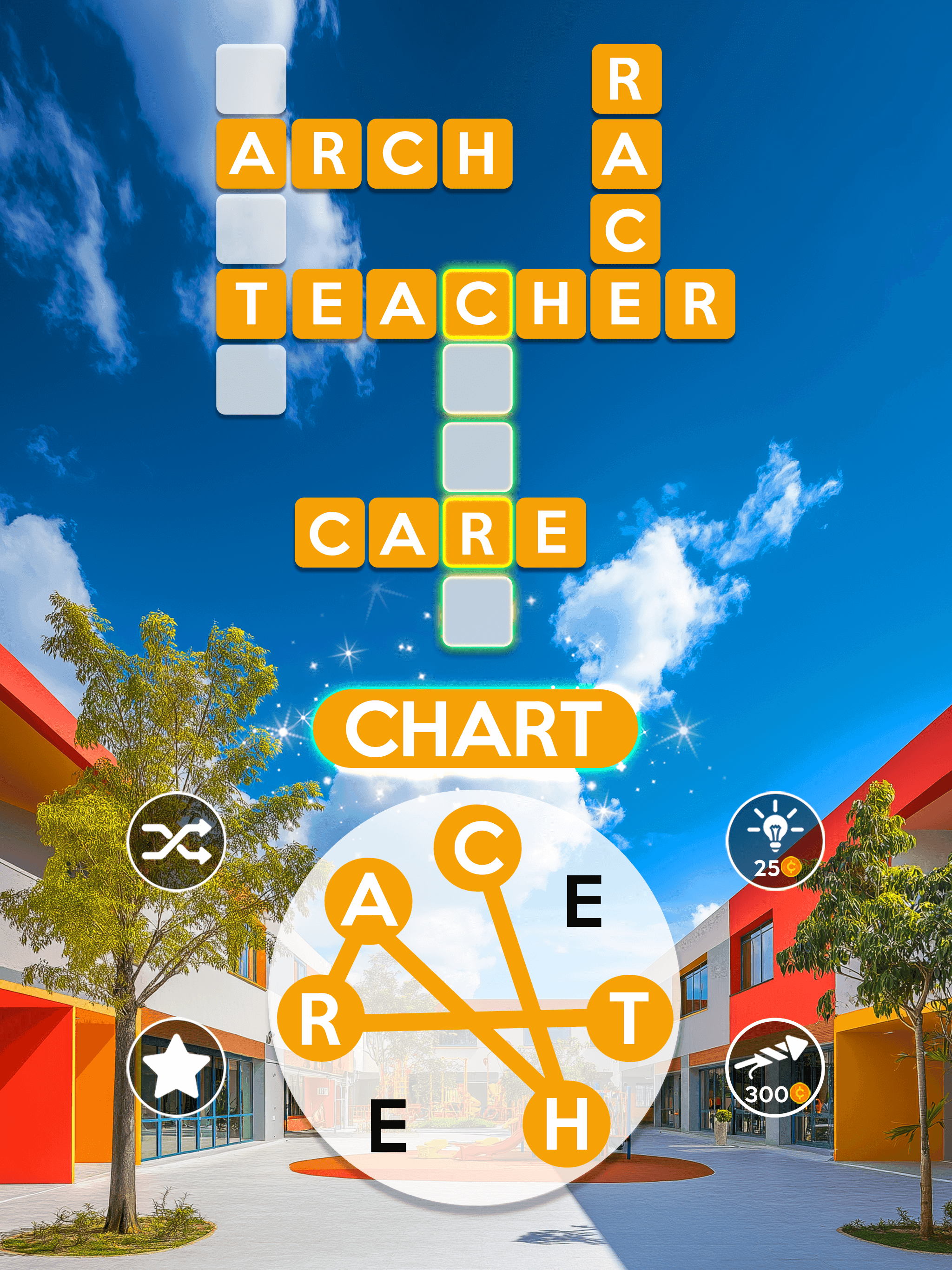 Wordscapes Game Screenshot