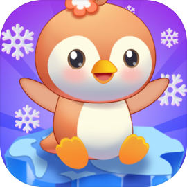 Fluffy Penguin Friends