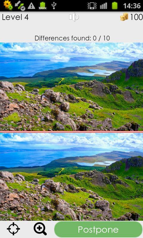 Spot The Difference 게임 스크린샷