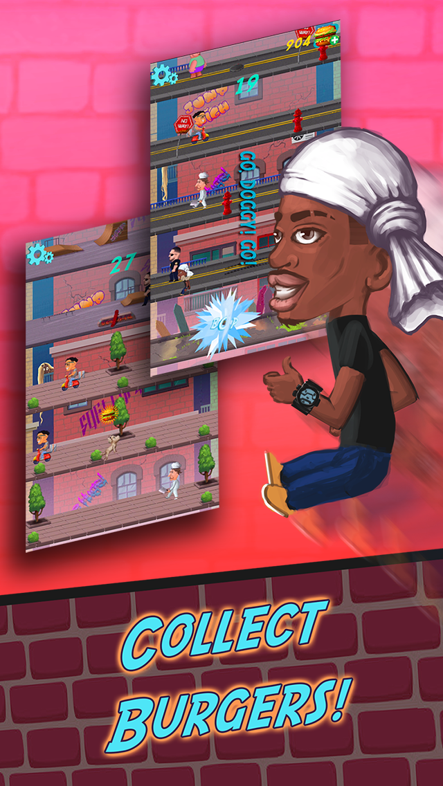 Screenshot of Burger Jump