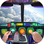 Icon of Airplane Cockpit Flight Control Simulator 3D