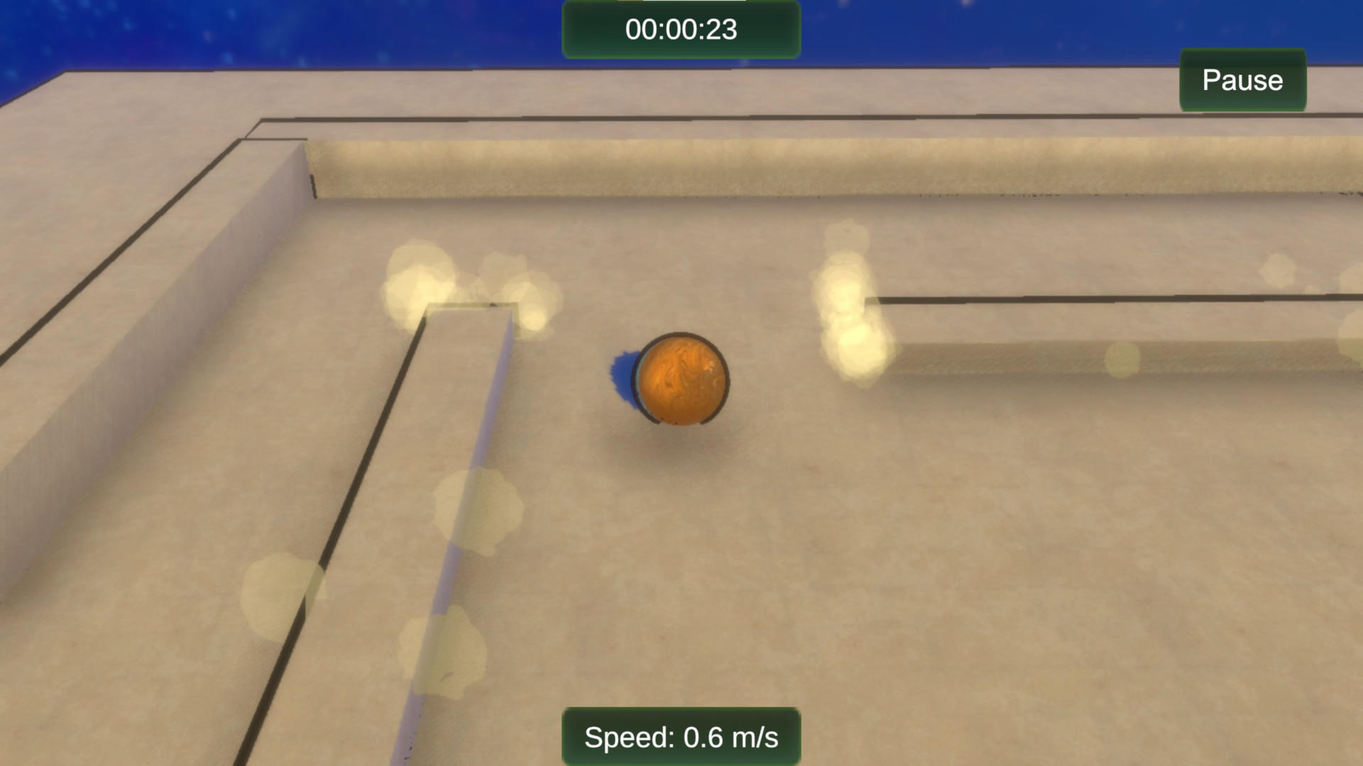 Скриншот игры Rolling Ball: Sphere Guider