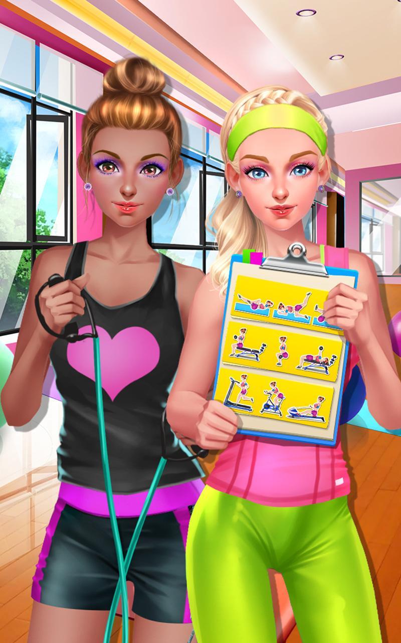 Princess Workout: Beauty Salon Game Screenshot